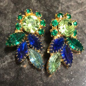 Juliana Vintage Clip Earrings